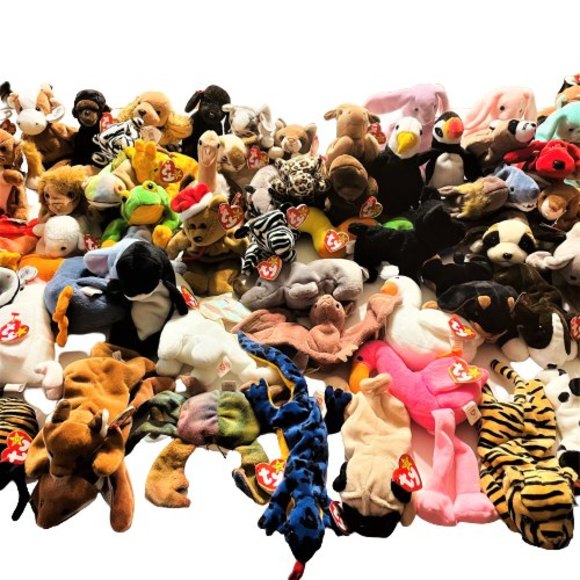 Ty Beanie Baby Lot-Total Of 74 Beanies New with Tags-Many Rare Hard to Find - Picture 4 of 4